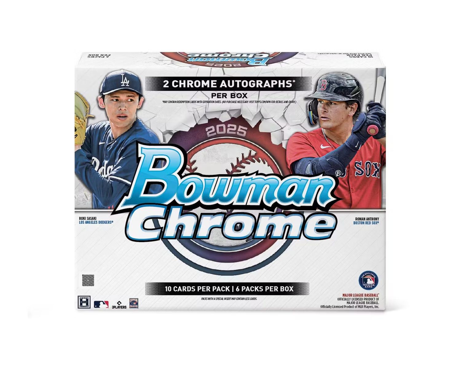 2025 Bowman Chrome Baseball Hobby Box