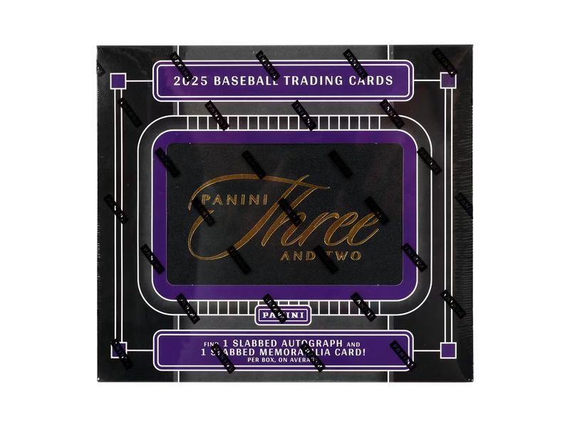 2025 Panini Three and Two Baseball Hobby Box
