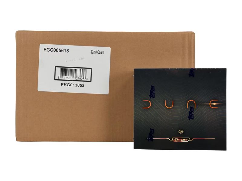 2025 Topps Chrome Dune Hobby 12-Box Case