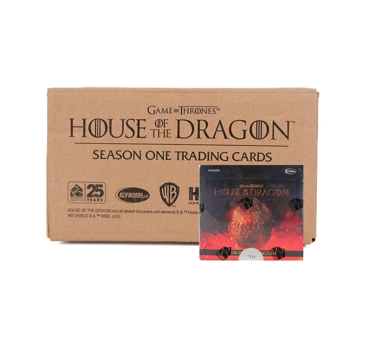2024 Rittenhouse Game of Thrones House of the Dragon Season 1 Hobby 12-Box Case