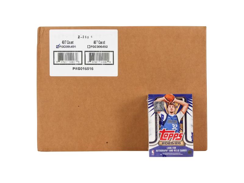 2025-26 Topps Basketball Value Blaster 40-Box Case [Topps Direct]