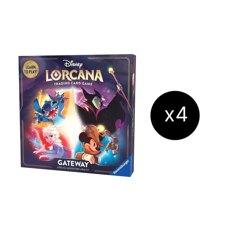 Disney Lorcana: Shimmering Skies Gateway 4-Box Case