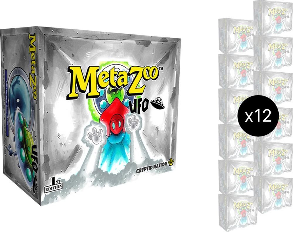 MetaZoo: Cryptid Nation | UFO: First Edition Booster 12-Box Case