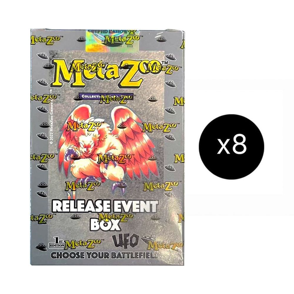 MetaZoo: Cryptid Nation | UFO: First Edition Release Event 8-Box Lot