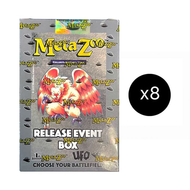 MetaZoo: Cryptid Nation | UFO: First Edition Release Event 8-Box Lot