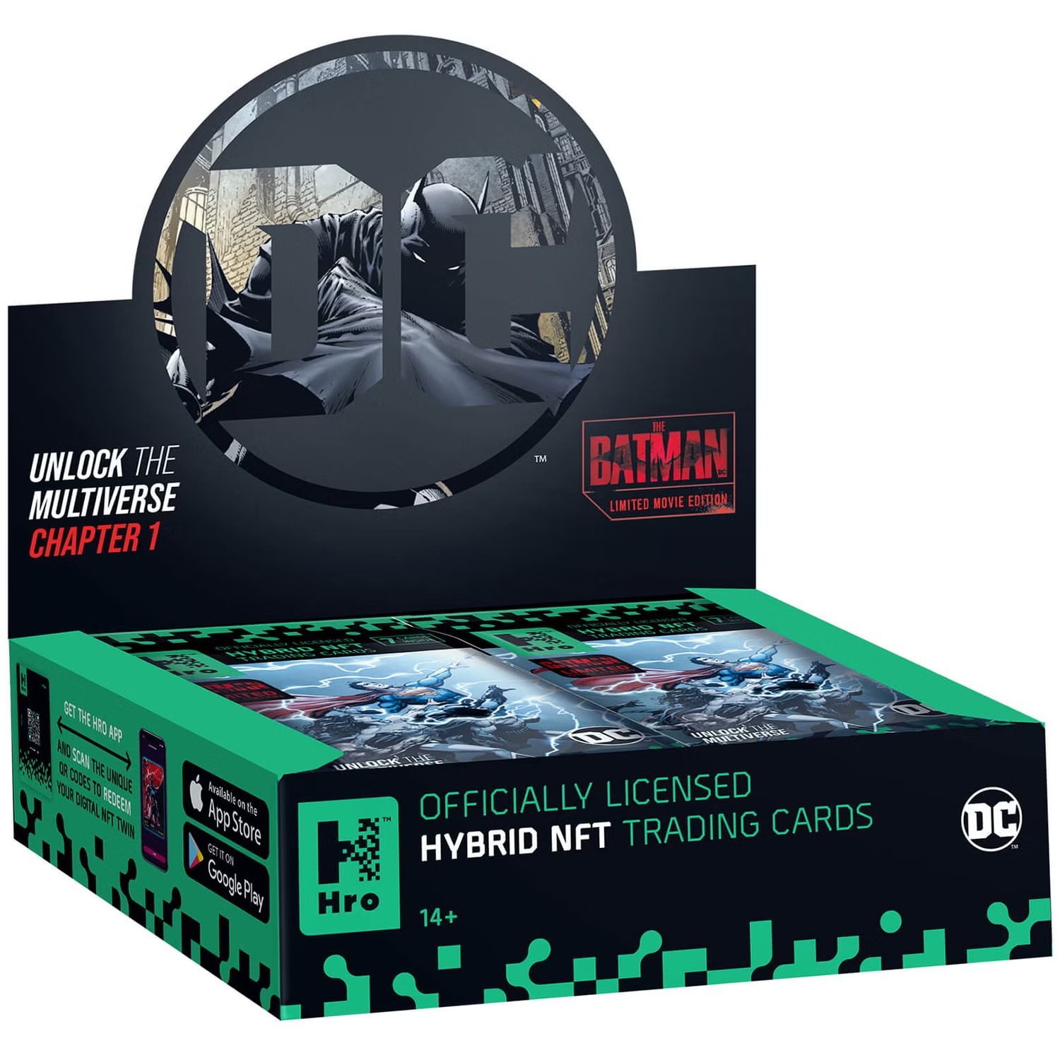 DC: Unlock the Multiverse Chapter 1 | Hro Hybrid NFT Trading Cards Booster Box