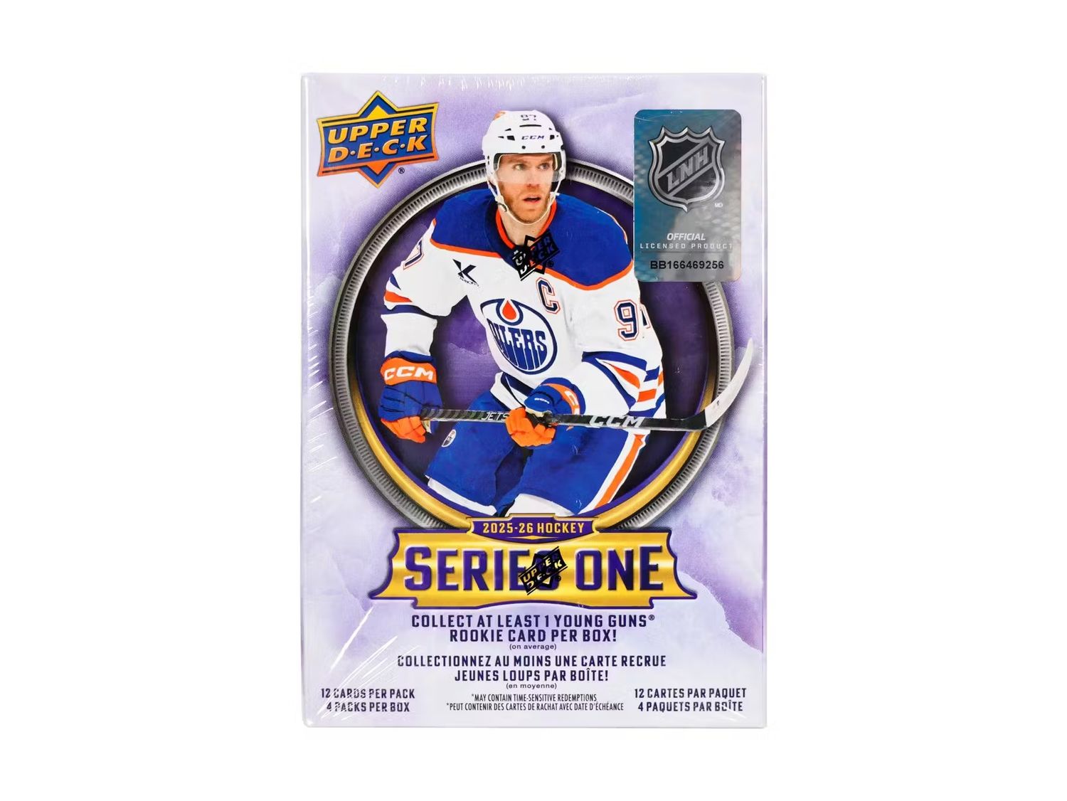 2025-26 Upper Deck Series 1 Hockey Blaster Box