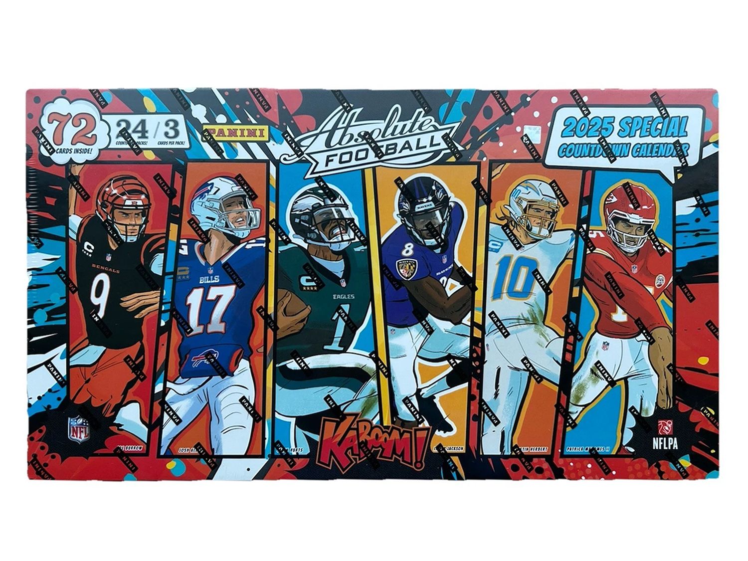 2025 Panini Absolute Football Countdown Calendar Box