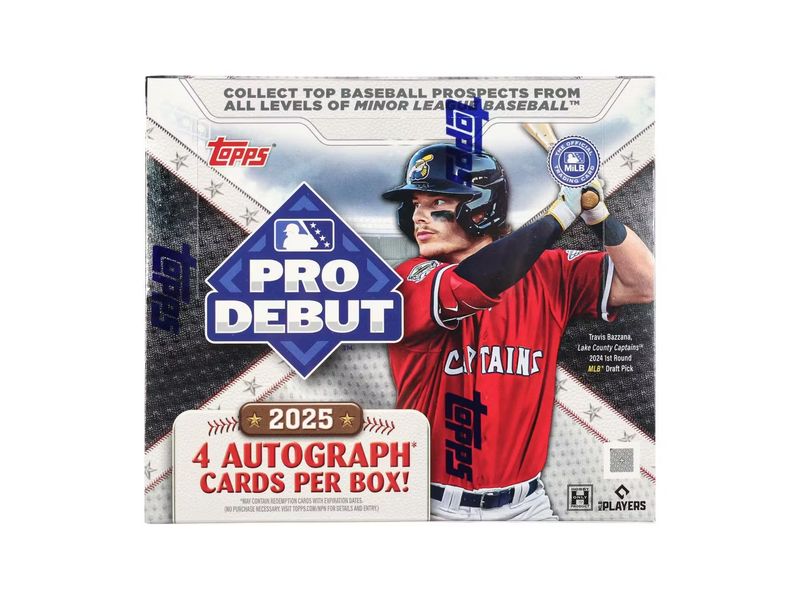 2025 Topps Pro Debut Baseball Hobby Jumbo Box