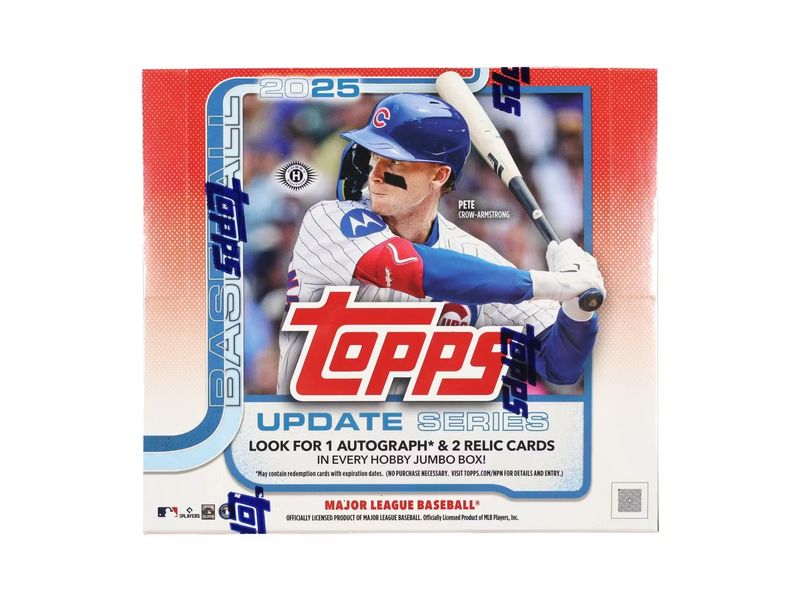 2025 Topps Update Series Baseball Hobby Jumbo Box