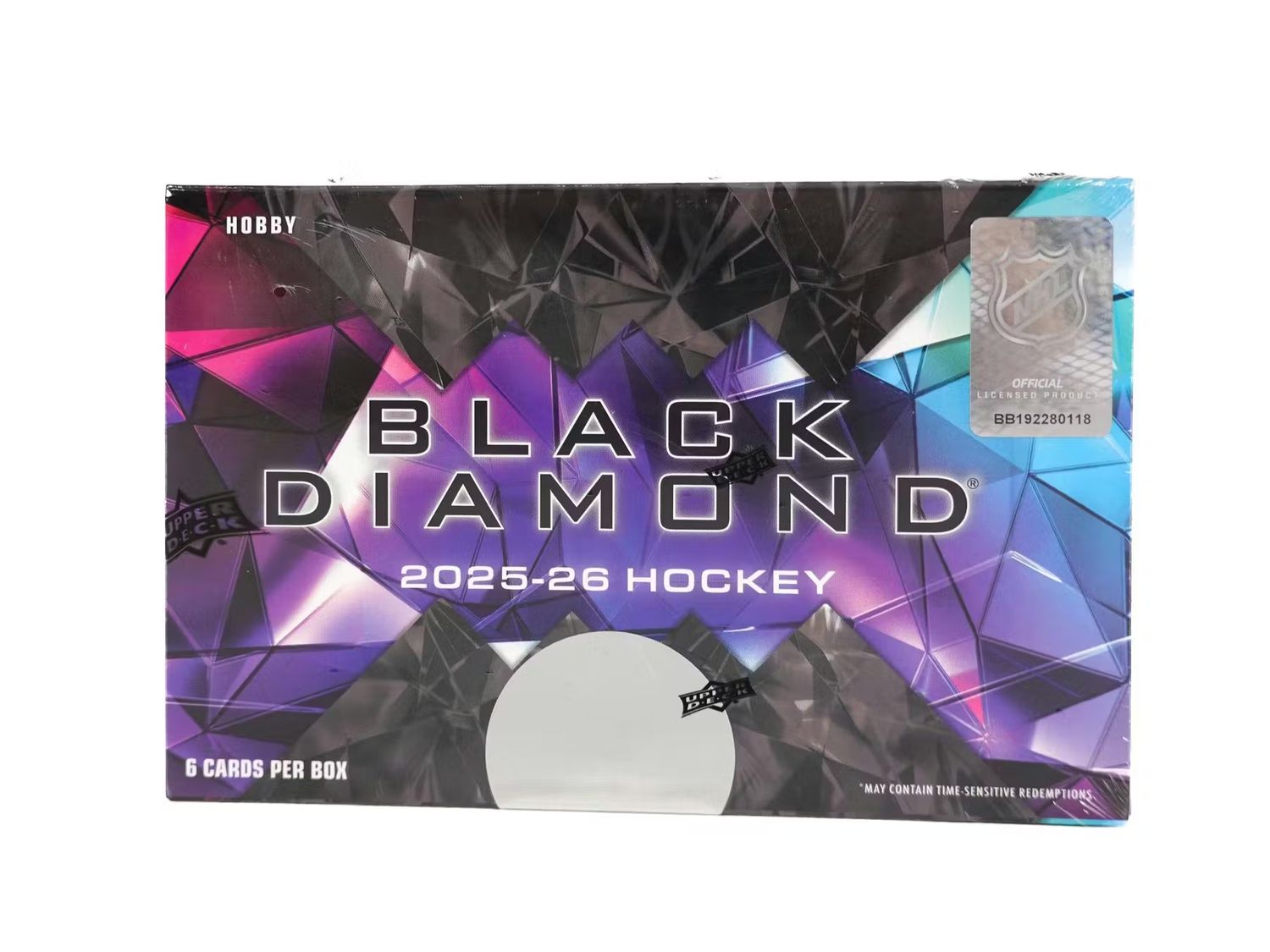 2025-26 Upper Deck Black Diamond Hockey Hobby Box