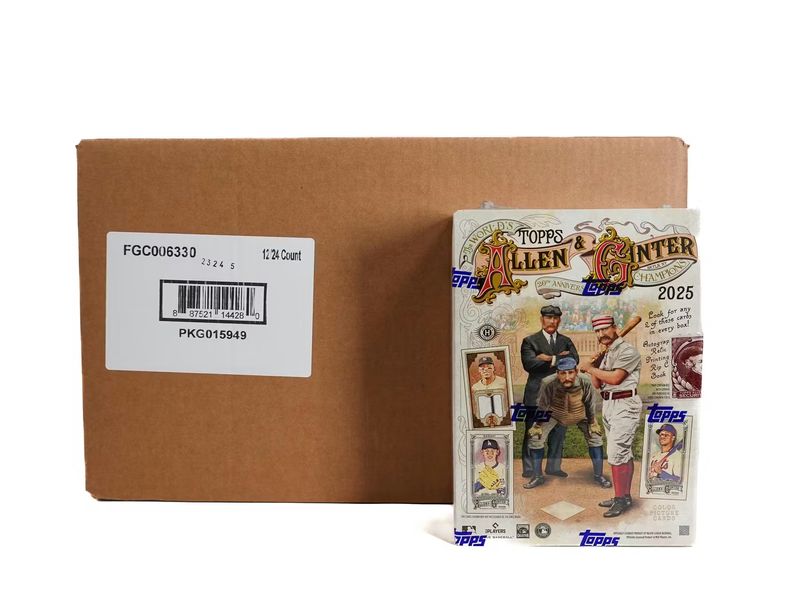 2025 Topps Allen &amp; Ginter Baseball Hobby 12-Box Case [Topps Direct]