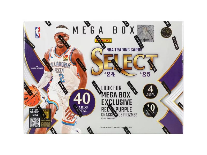 2024-25 Panini Select Basketball Mega Box