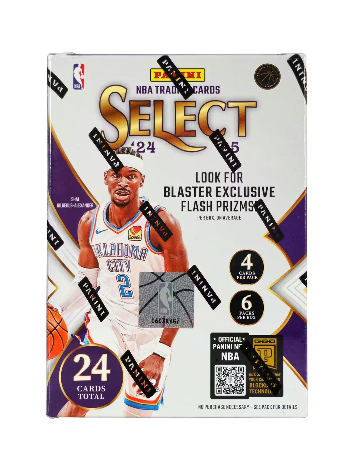 2024-25 Panini Select Basketball Blaster Box