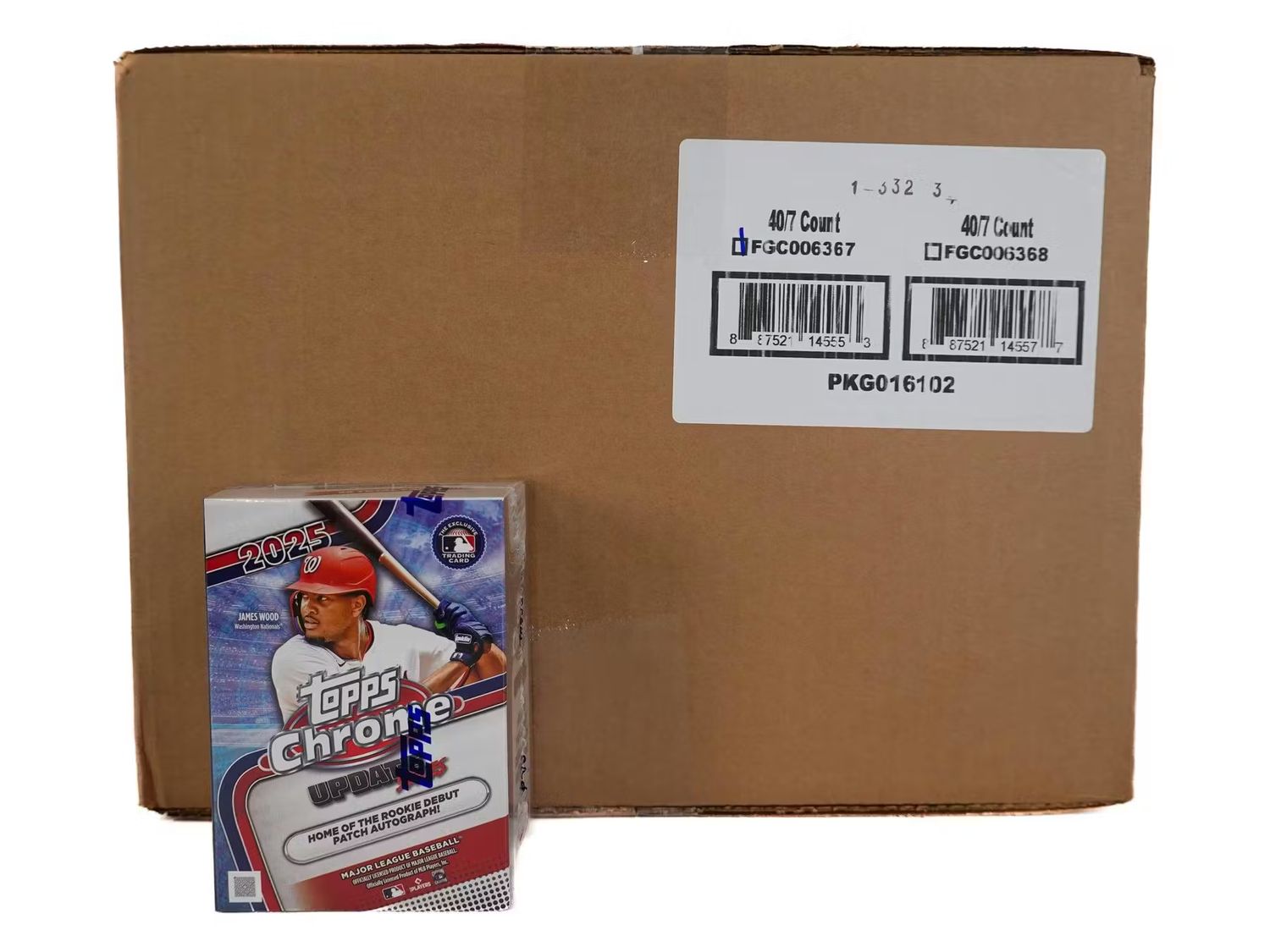 2025 Topps Chrome Update Series Baseball Value Blaster 40-Box Case [Topps Direct]