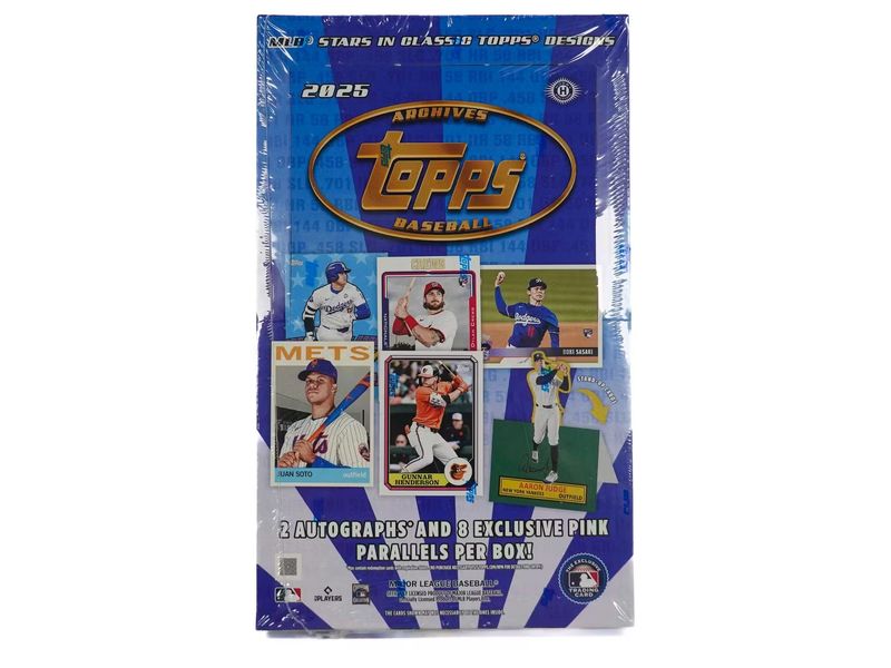 2025 Topps Archives Baseball Hobby Box