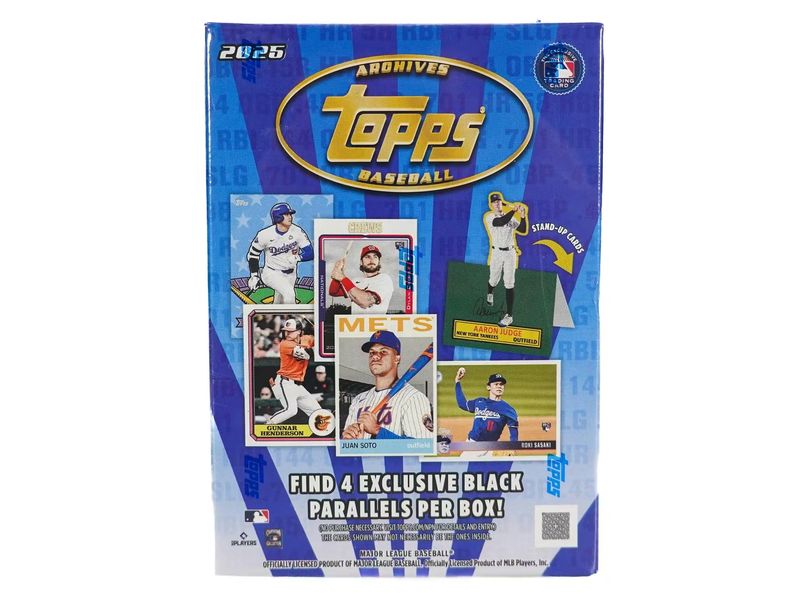 2025 Topps Archives Baseball Value Blaster Box