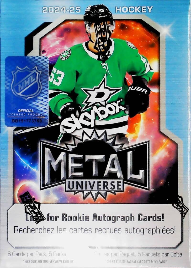 2024-25 Upper Deck Skybox Metal Universe Hockey Blaster Box