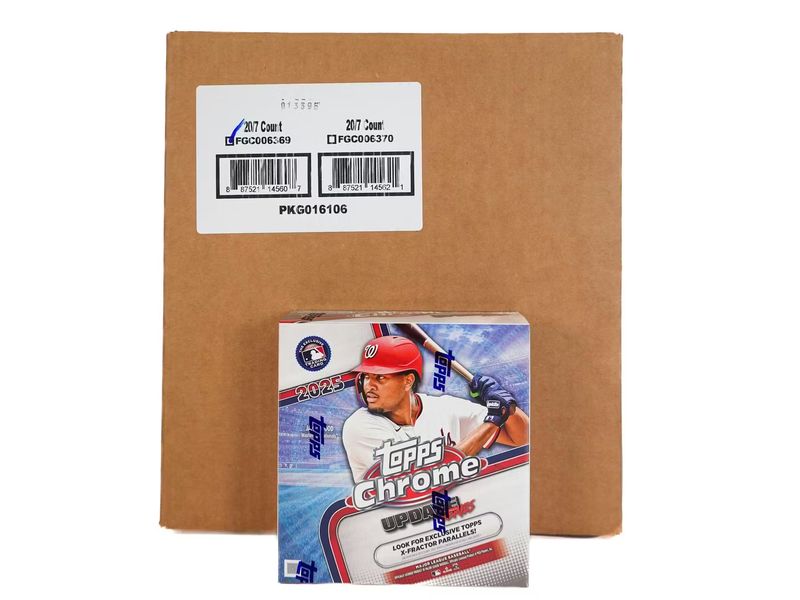 2025 Topps Chrome Update Series Baseball Mega 20-Box Case [Topps Direct]
