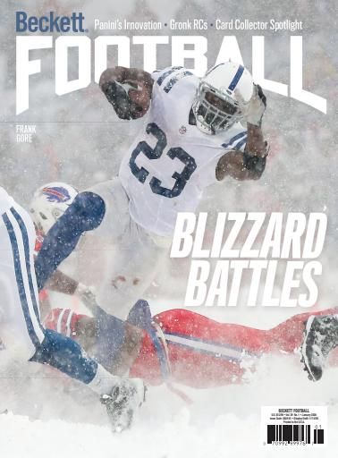 Beckett Football Print Monthly Magazine