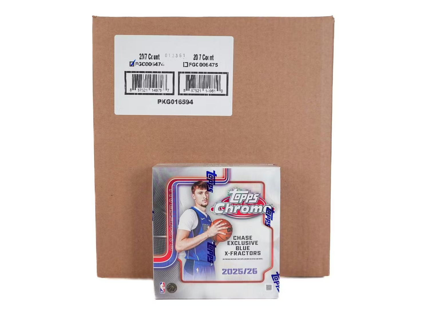2025-26 Topps Chrome Basketball Mega 20-Box Case [Topps Direct]
