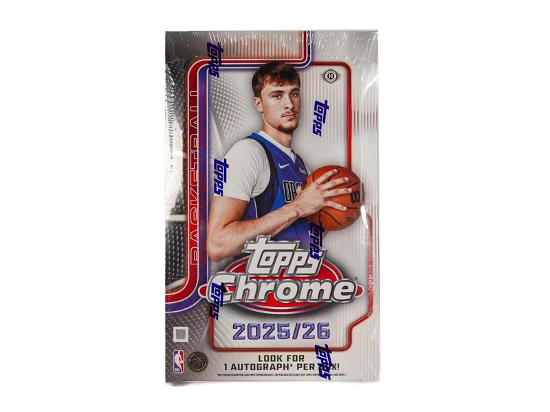 2025-26 Topps Chrome Basketball Hobby Box