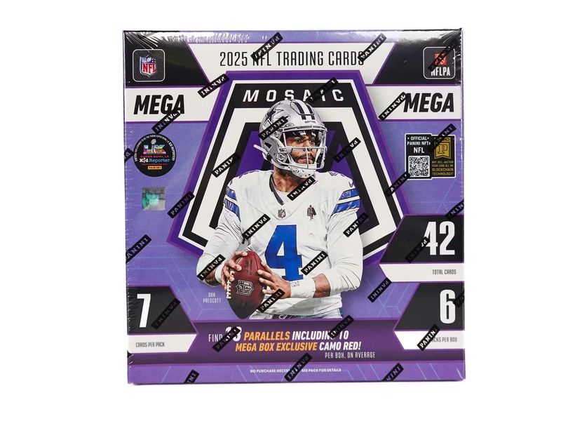 2025 Panini Mosaic Football Hobby Mega Box