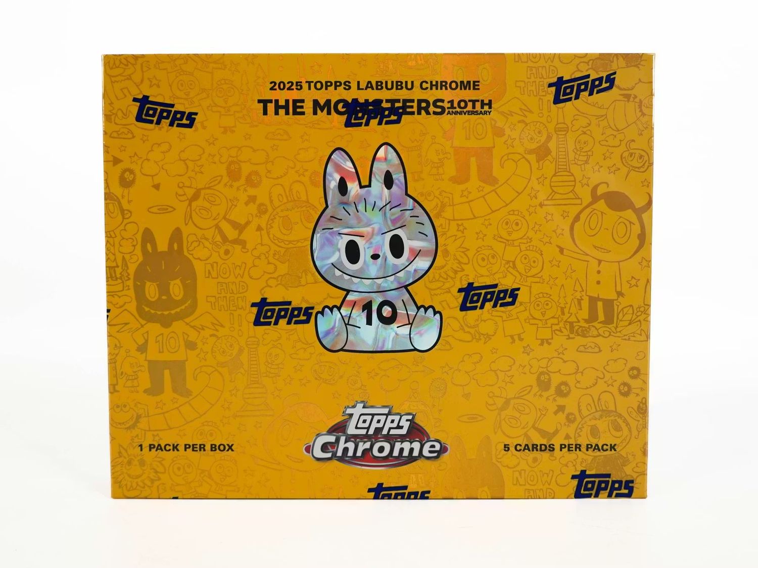 2025 Topps Chrome Labubu Hobby Box