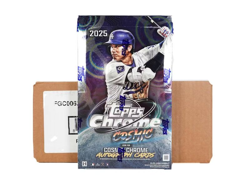 2025 Topps Chrome Cosmic Baseball Hobby 8-Box Case [Topps Direct]