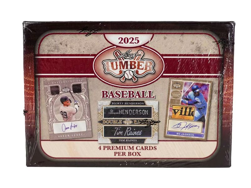 2025 Leaf Lumber Baseball Hobby Box