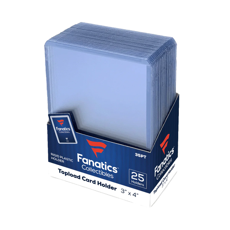 35PT. Fanatics 3x4 Toploaders 25ct.