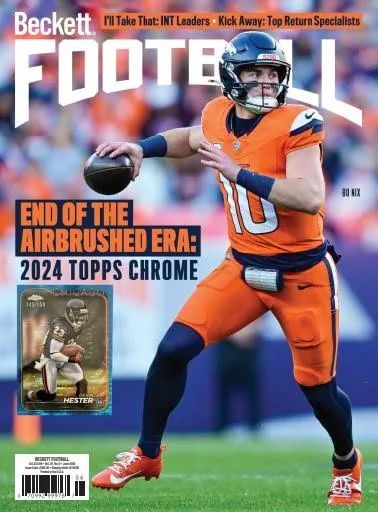 Beckett Football Print Monthly Magazine