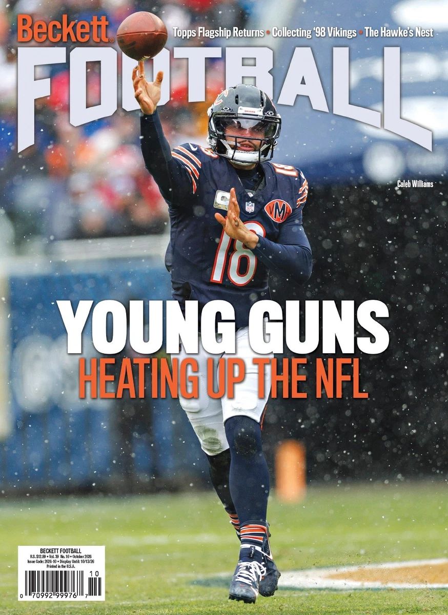 Beckett Football Print Monthly Magazine