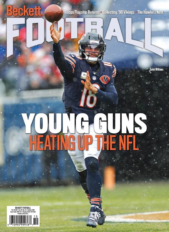 Beckett Football Print Monthly Magazine