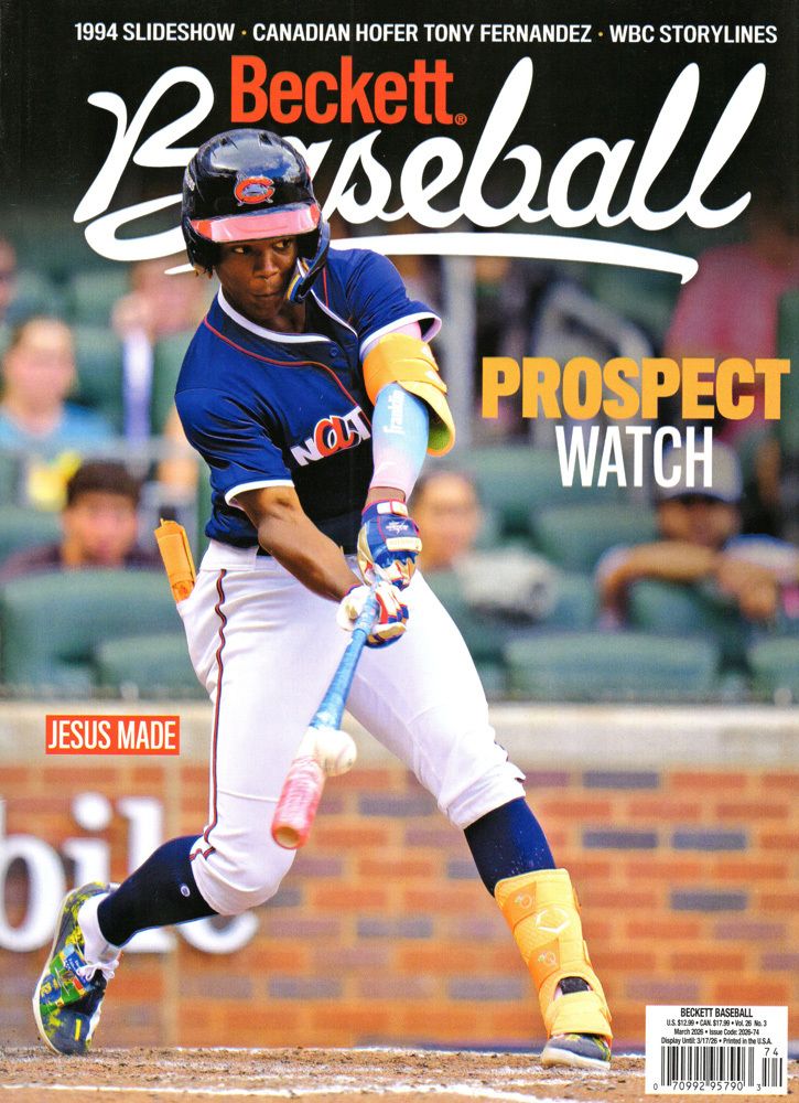 Beckett Baseball Print Monthly Magazine