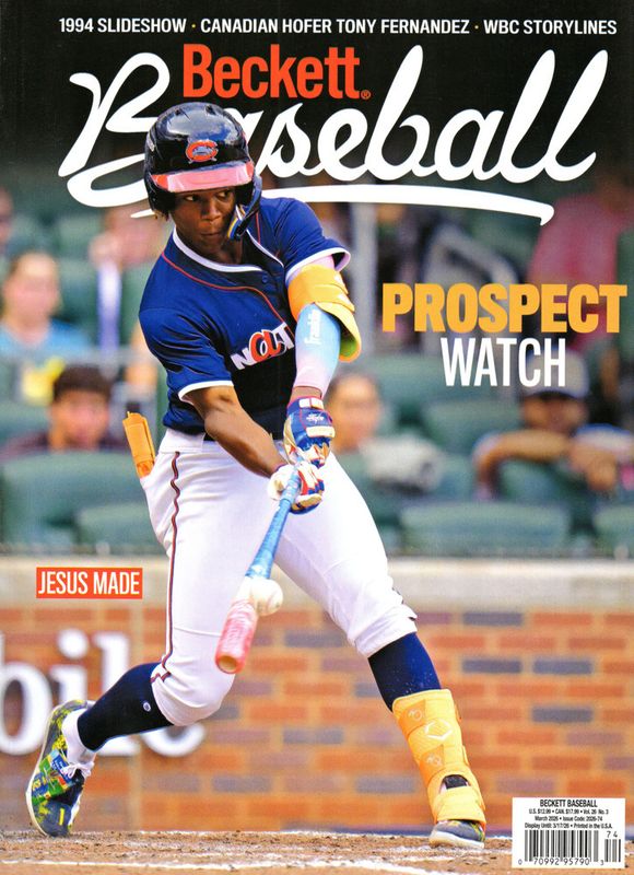 Beckett Baseball Print Monthly Magazine