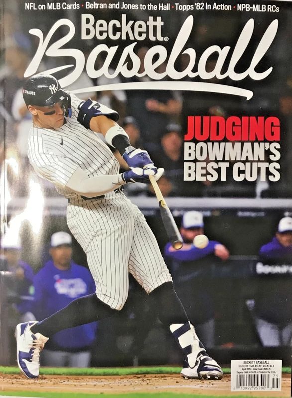 Beckett Baseball Print Monthly Magazine