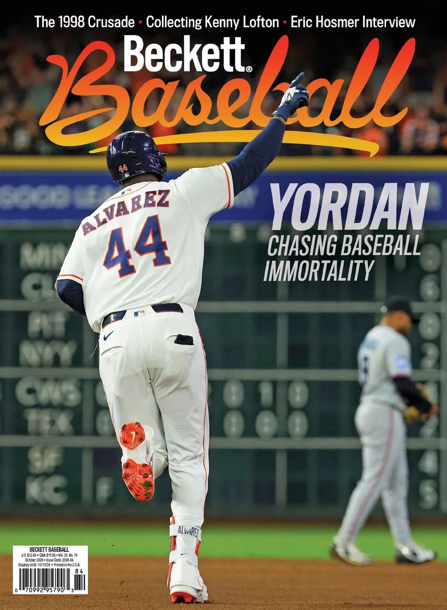 Beckett Baseball Print Monthly Magazine