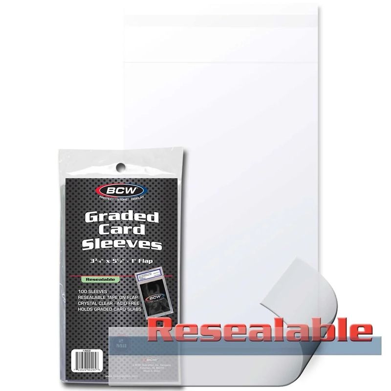BCW Graded Card Sleeves