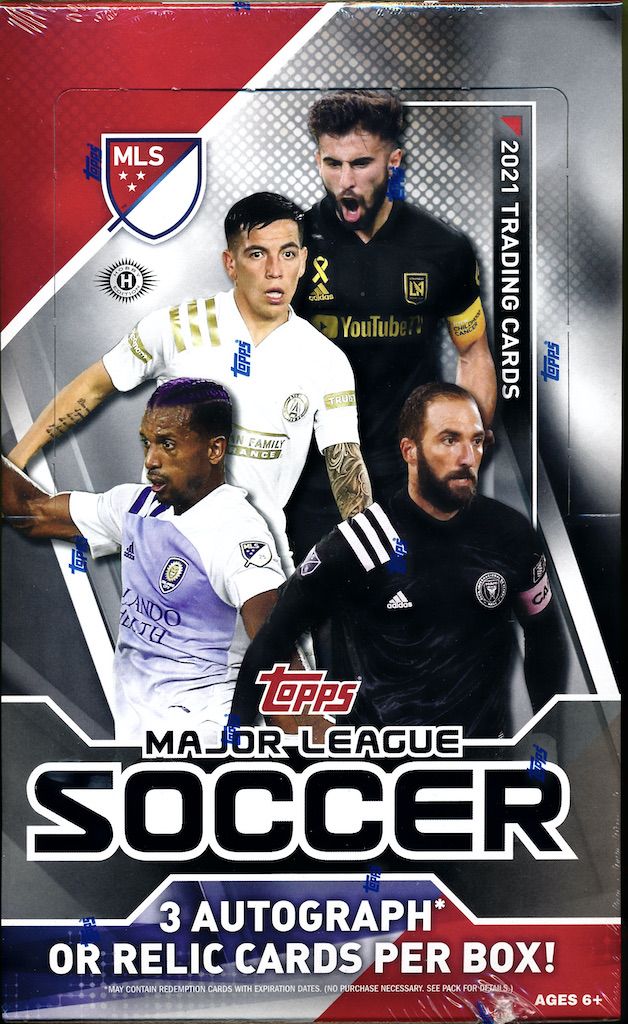 2021 Topps MLS Soccer Hobby Box