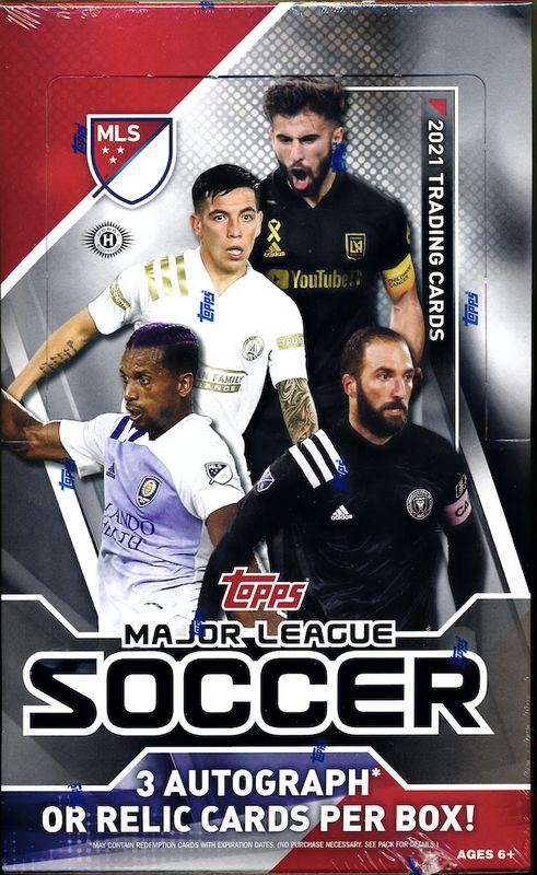 2021 Topps MLS Soccer Hobby Box