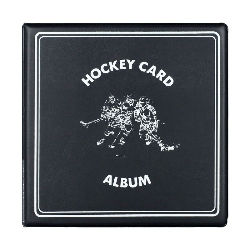 BCW 3" Black Album Hockey