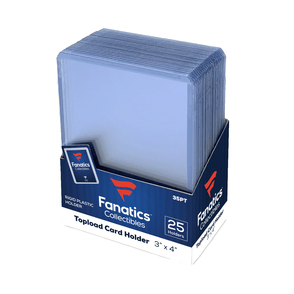 35PT. Fanatics 3x4 Toploaders 25ct.