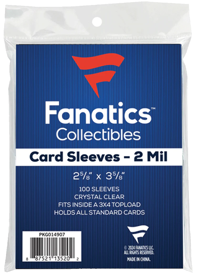 Fanatics Card Sleeves 100ct.