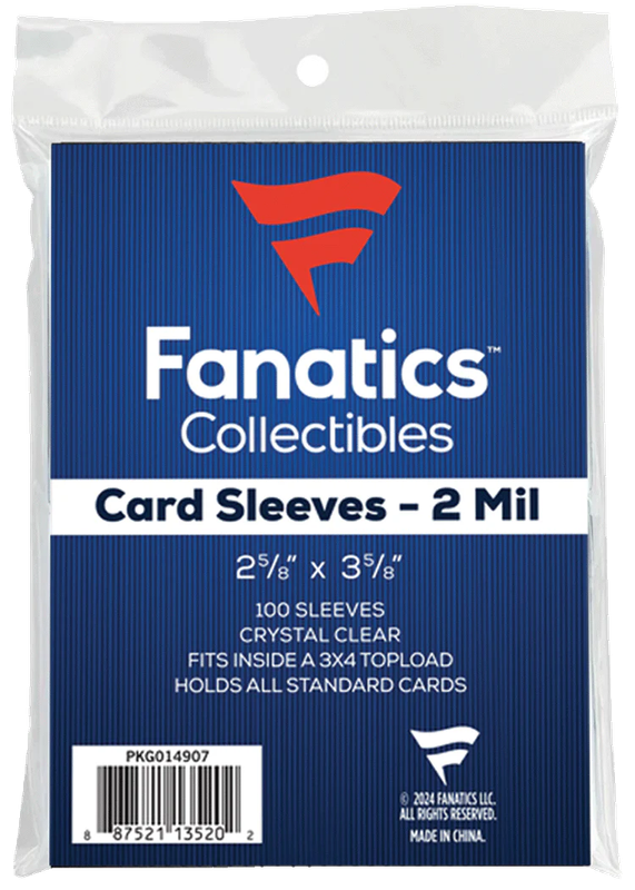 Fanatics Card Sleeves 100ct.