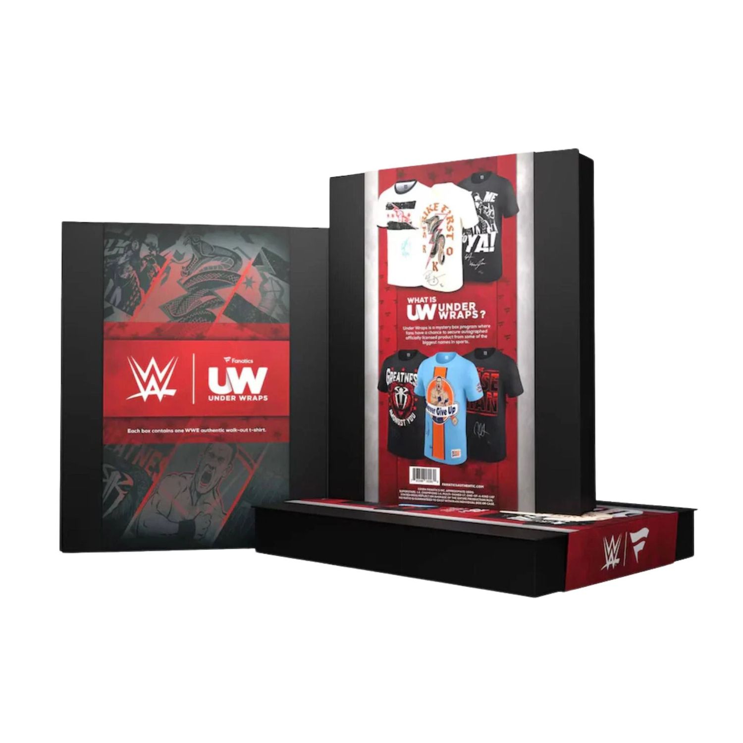 2024 Fanatics Under Wraps Autographed WWE Authentic Walk-Out T-Shirt