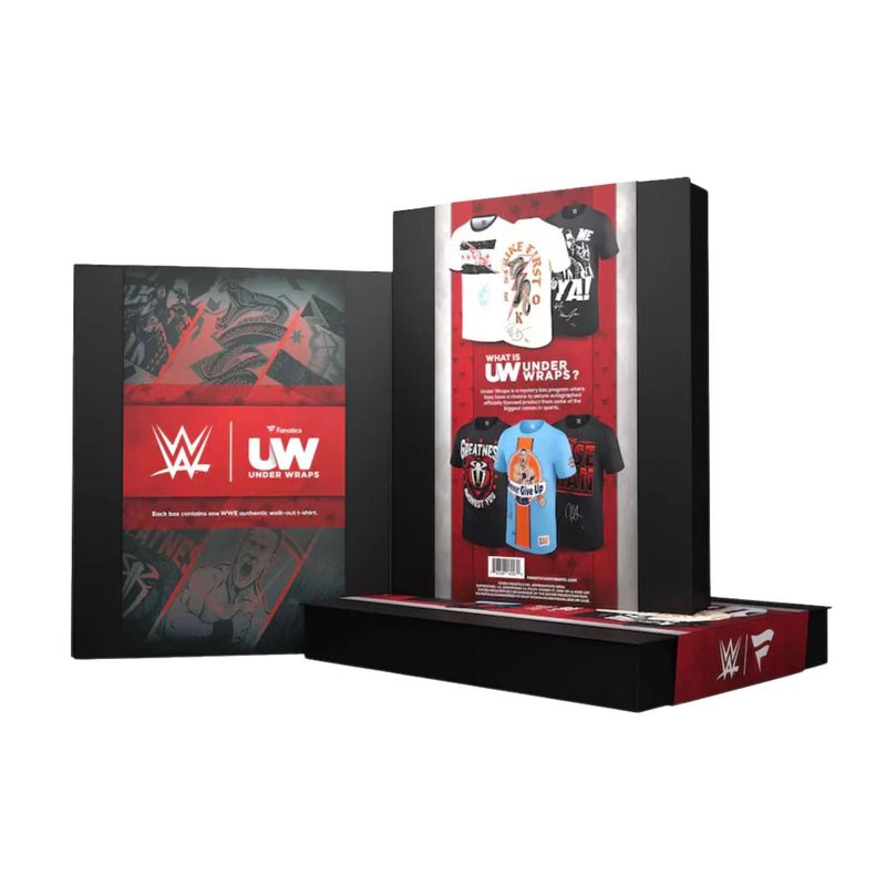 2024 Fanatics Under Wraps Autographed WWE Authentic Walk-Out T-Shirt