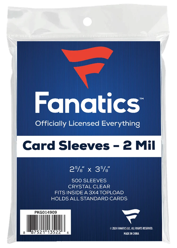Fanatics Card Sleeves 500ct.