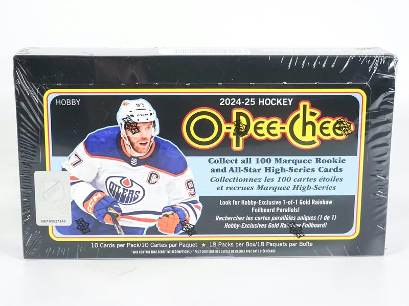 2024-25 Upper Deck O-Pee-Chee Hockey Hobby Box