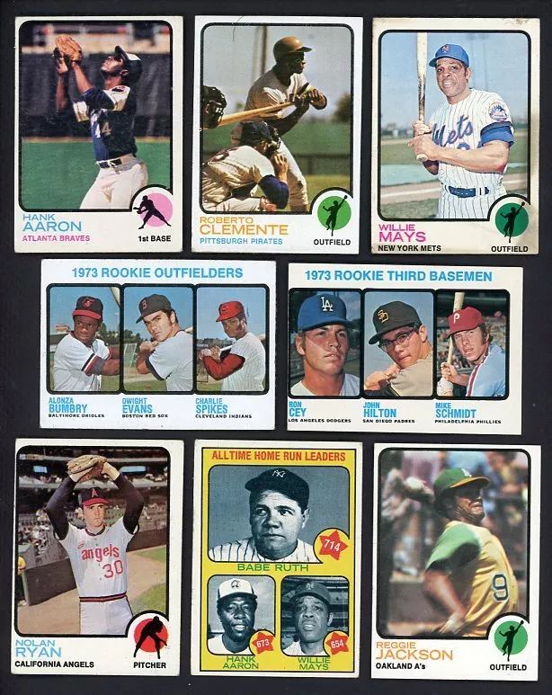 1973 Topps Baseball Complete Set EX+